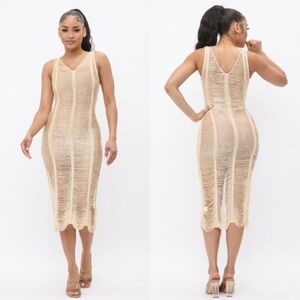 Beige Coverup🏖